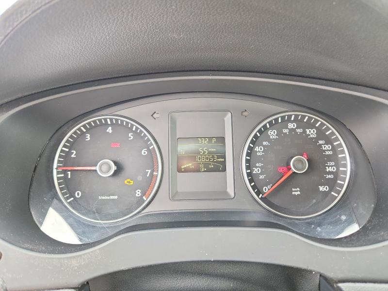 2014 Volkswagen Jetta VIN 3VWD17AJ5EM249927 COPART salvage auction — FRONT END, Ca - Salvage Certificate, sold $225 on 2026-07-23 (photo 9)