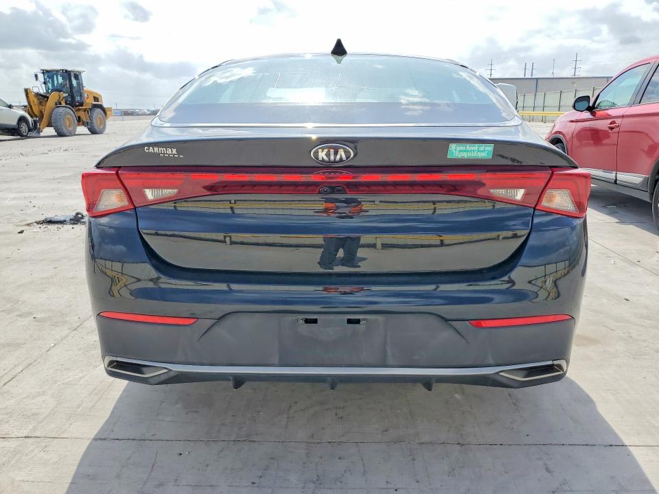 2021 Kia K5 VIN 5XXG24J21MG014624 COPART salvage auction — FRONT END, Tx - Salvage Vehicle Title, sold $150 on 2026-07-28 (photo 6)