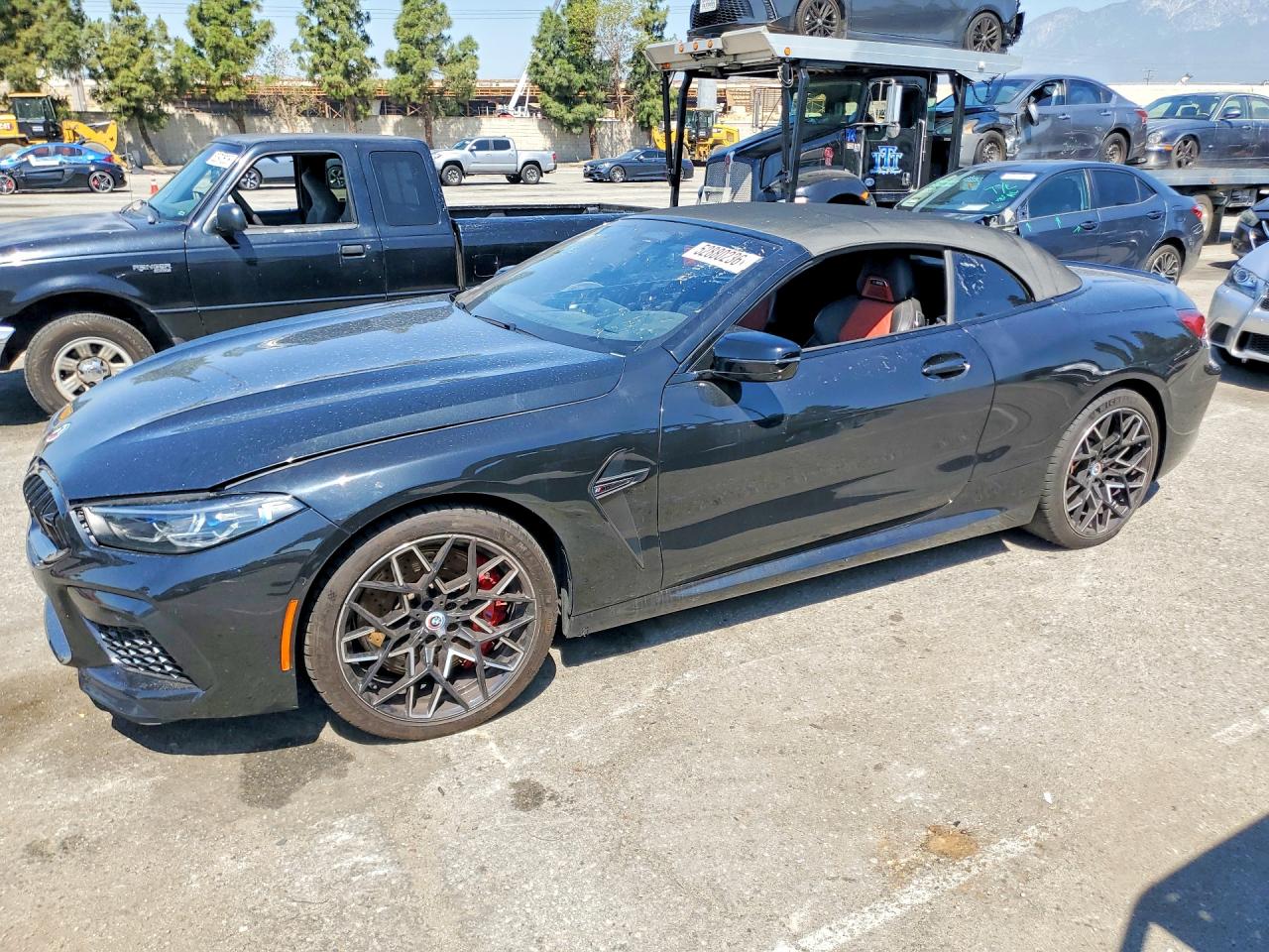 2023 BMW M8 VIN WBSDZ0C0XPCM22524 — COPART salvage auction photo