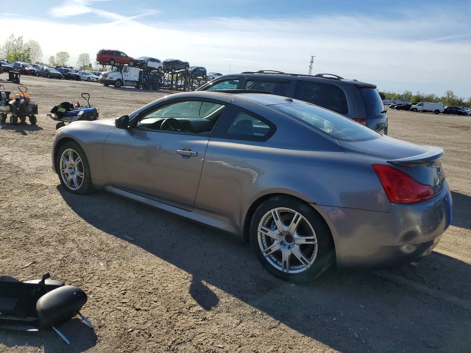 2008 Infiniti G37 VIN JNKCV64E28M105553 COPART salvage auction — VANDALISM, On - Permit No Brand - Unfit, sold $425 on 2026-07-07 (photo 2)