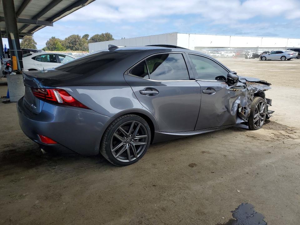 2014 Lexus Is VIN JTHBE1D28E5011462 COPART salvage auction — FRONT END, Ca - Salvage Certificate, sold $3,100 on 2026-07-09 (photo 3)