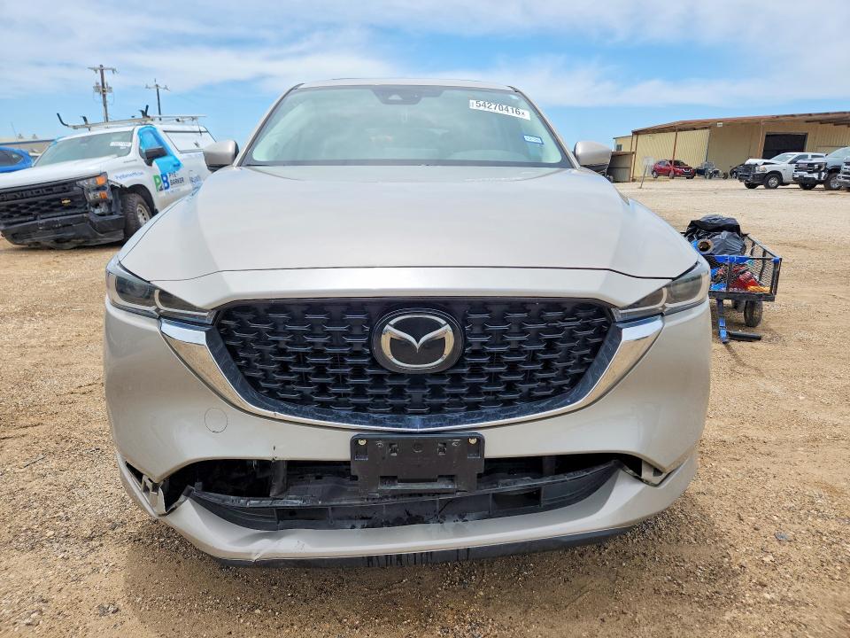 2024 Mazda Cx-5 VIN JM3KFBCL3R0405167 COPART salvage auction — SIDE, TX - SALVAGE VEHICLE TITLE (P), sold $9,600 on 2026-07-16 (photo 5)