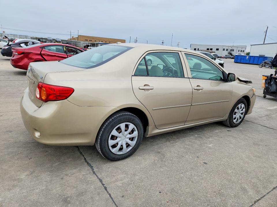 2010 Toyota Corolla VIN 1NXBU4EE0AZ191269 COPART salvage auction — FRONT END, Tx - Certificate Of Title, sold $250 on 2026-07-09 (photo 3)