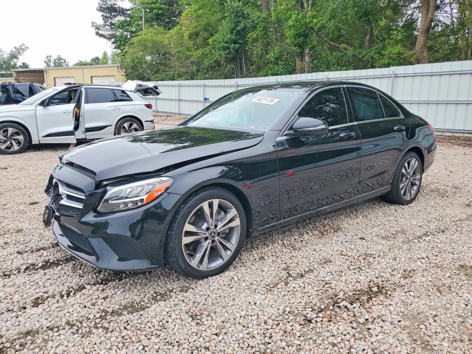 2019 Mercedes-benz C-klasse VIN 55SWF8DB1KU319994 COPART salvage auction — FRONT END, NC - SALVAGE CERTIFICATE OF TITLE, sold $9,300 on 2026-07-31 (photo 1)