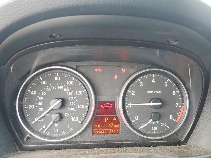 2012 BMW VIN WBADX7C58CE744947 COPART salvage auction — FRONT END, SC - CERT OF TITLE-SALVAGE, sold $3,000 on 2026-07-15 (photo 9)