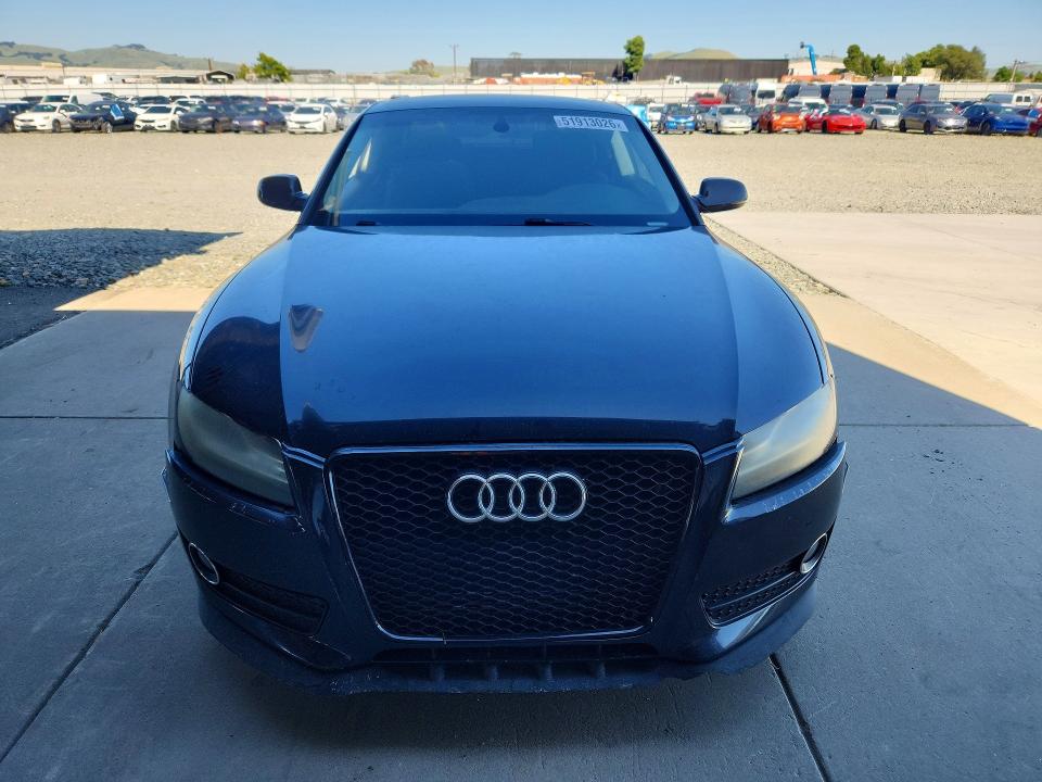 2012 Audi VIN WAULFAFR0CA006433 COPART salvage auction — VANDALISM, Ca - Salvage Certificate, sold $175 on 2026-07-30 (photo 5)