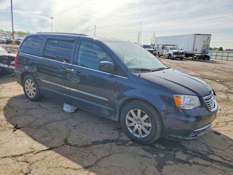 2014 Chrysler Voyager VIN 2C4RC1BG1ER440126 COPART salvage auction — FRONT END, Mi - Cert Of Title-Salvage Vehicle, sold $750 on 2026-07-02 (photo 4)