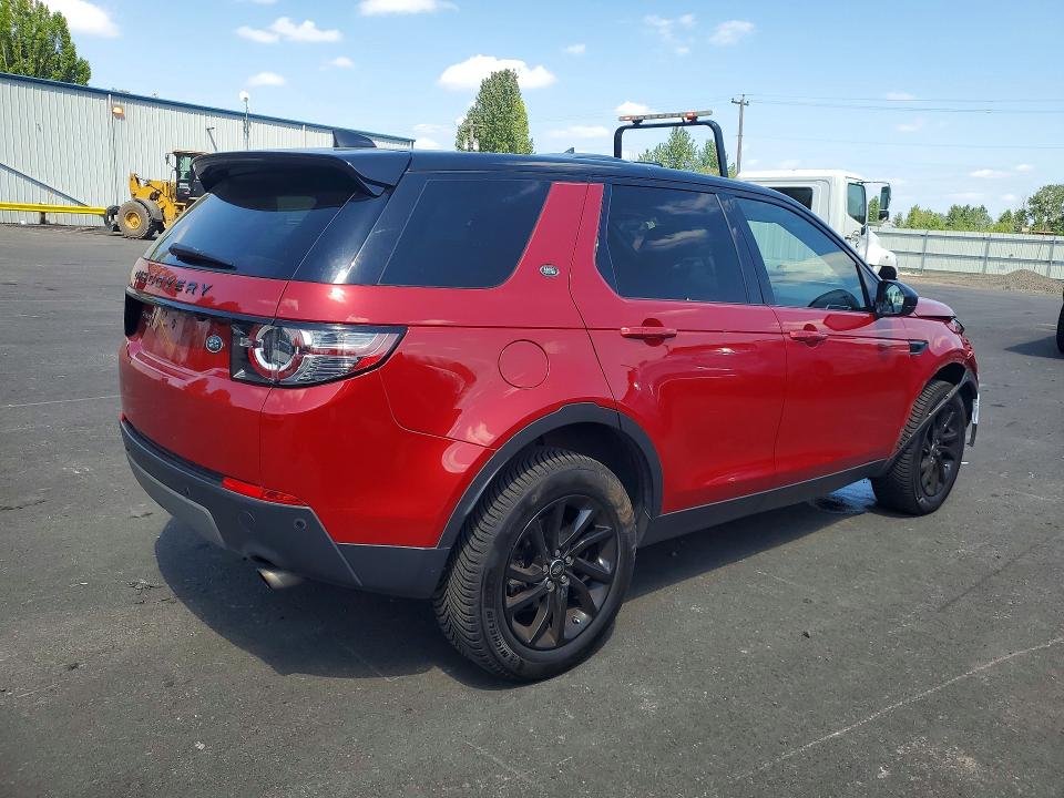 2017 Land rover Discovery VIN SALCR2BG7HH703514 COPART salvage auction — FRONT END, Or - Salvage Title Certificate, sold $2,850 on 2026-07-27 (photo 3)