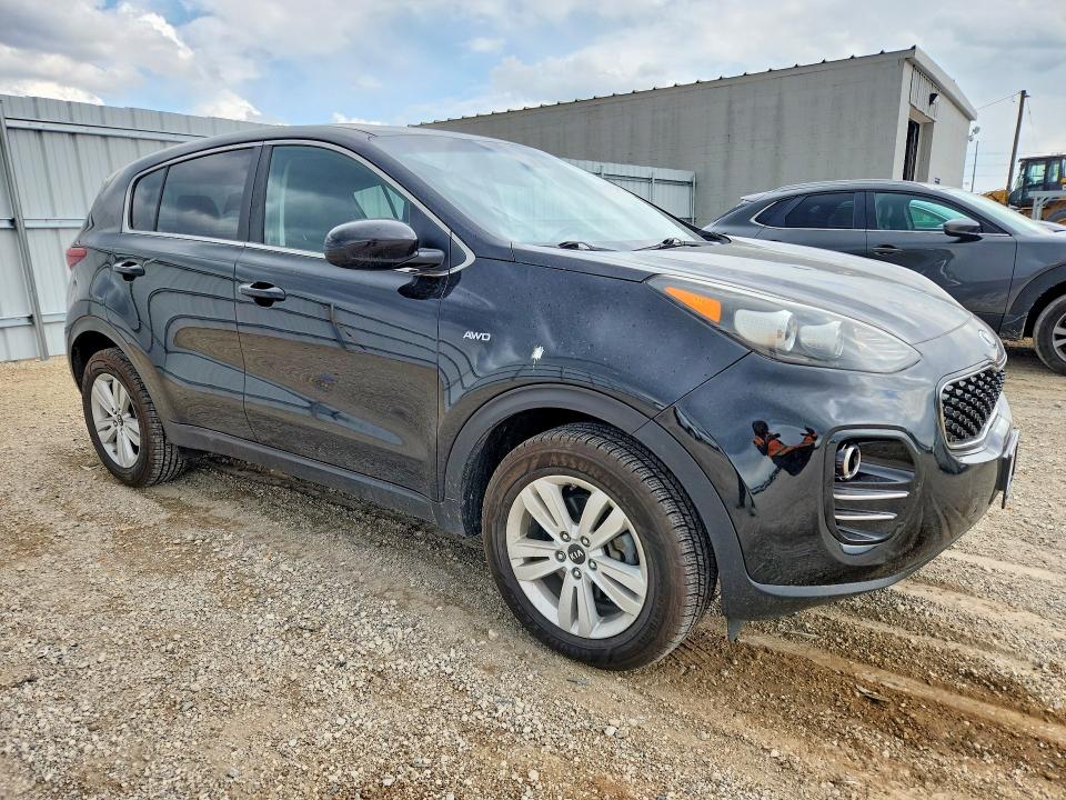 2019 Kia Sportage VIN KNDPMCAC4K7562541 COPART salvage auction — HAIL, Ia - Cert Of Title-Salvage Title, sold $80 on 2026-07-29 (photo 4)