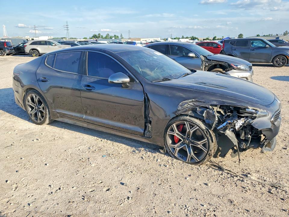 2019 Kia Stinger VIN KNAE35LC2K6054929 COPART salvage auction — FRONT END, Tx - Salvage Vehicle Title, sold $3,050 on 2026-07-17 (photo 4)