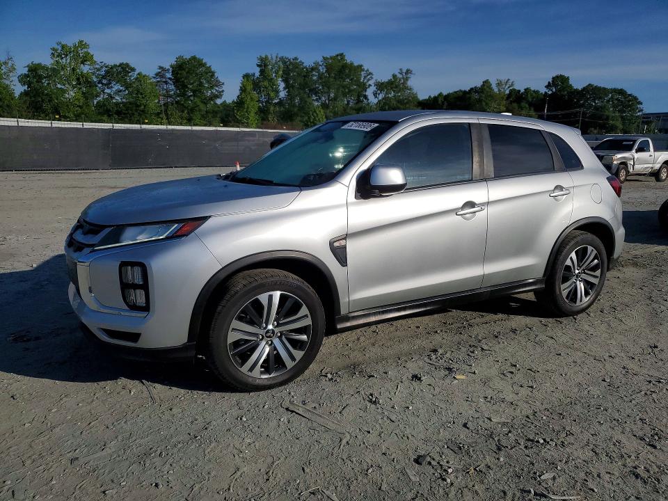 2020 Mitsubishi Outlander VIN JA4AP3AU6LU019565 COPART salvage auction — REAR END, Sc - Certificate Of Title (P), sold $5,900 on 2026-07-06 (photo 1)