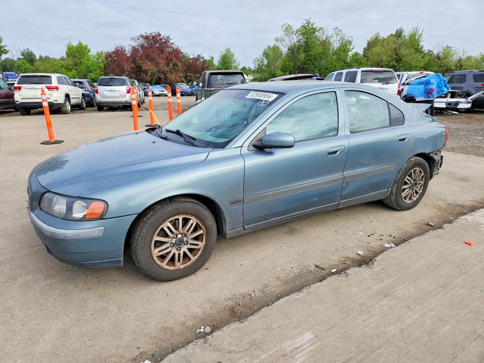 2004 Volvo S60 VIN YV1RS64A742358904 COPART salvage auction — REAR END, Or - Salvage Title Certificate, sold $125 on 2026-08-17 (photo 1)