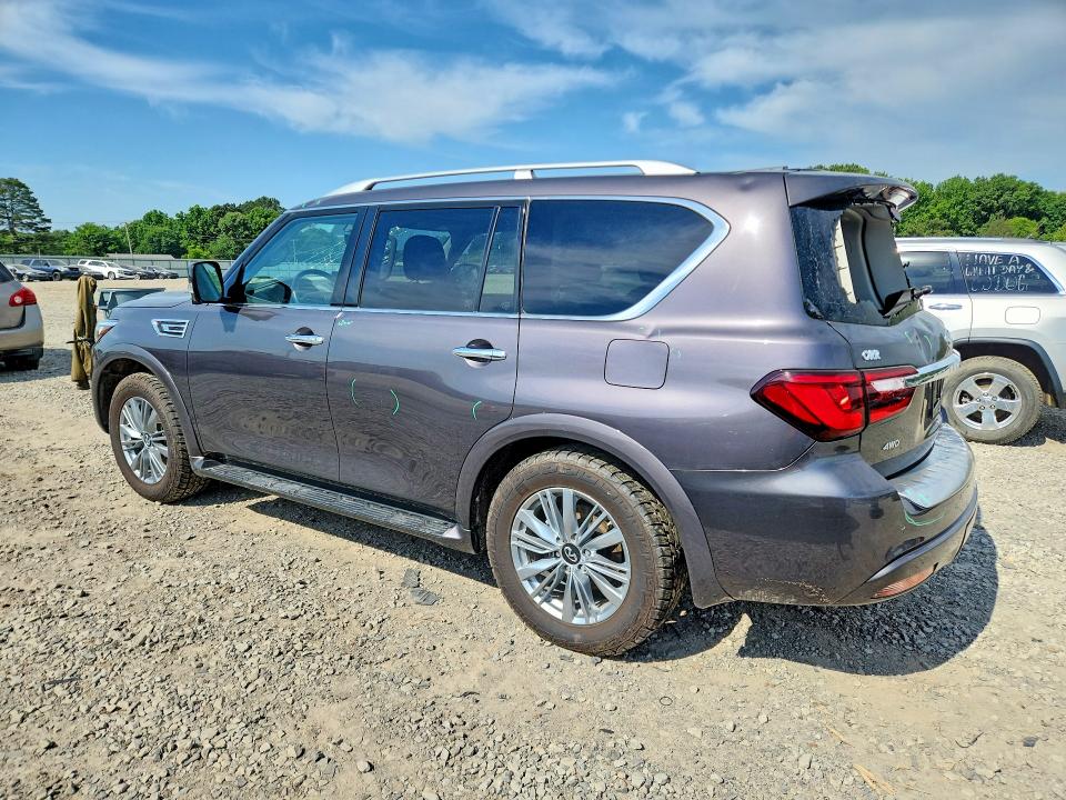 2024 Infiniti Qx80 VIN JN8AZ2AE5R9328429 COPART salvage auction — HAIL, AR - CERT OF TITLE-SALVAGE, sold $19,600 on 2026-08-12 (photo 2)