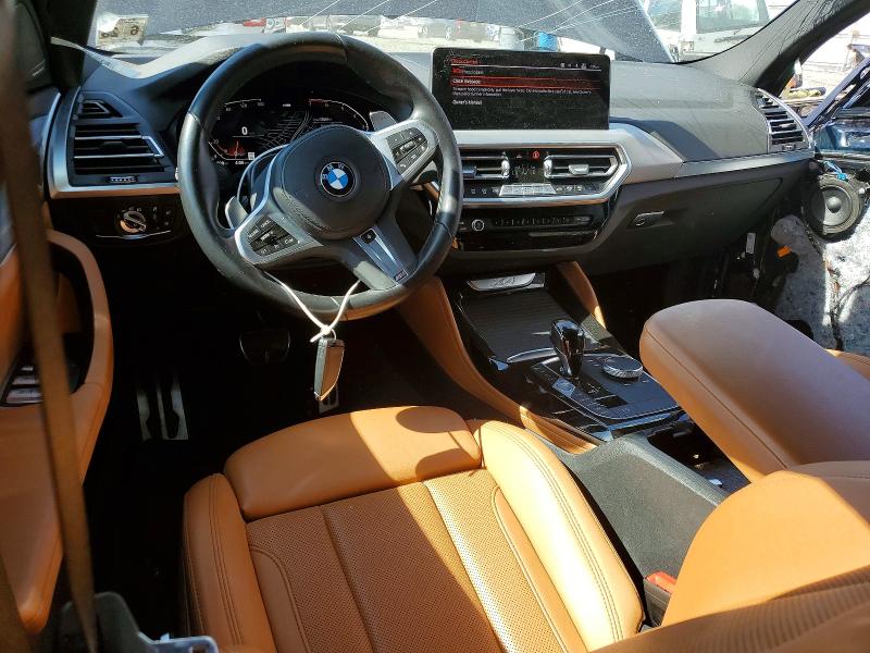 2023 BMW X4 VIN 5UX33DT04P9S77567 COPART salvage auction — SIDE, Nj - Cert Of Title-Salvage, sold $375 on 2026-07-24 (photo 8)