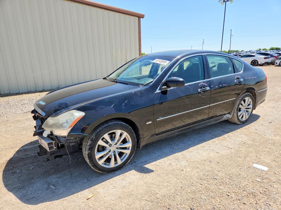 2009 Infiniti M VIN JNKCY01F09M852748 COPART salvage auction — FRONT END, Tx - Salvage Vehicle Title, sold $350 on 2026-07-08 (photo 1)