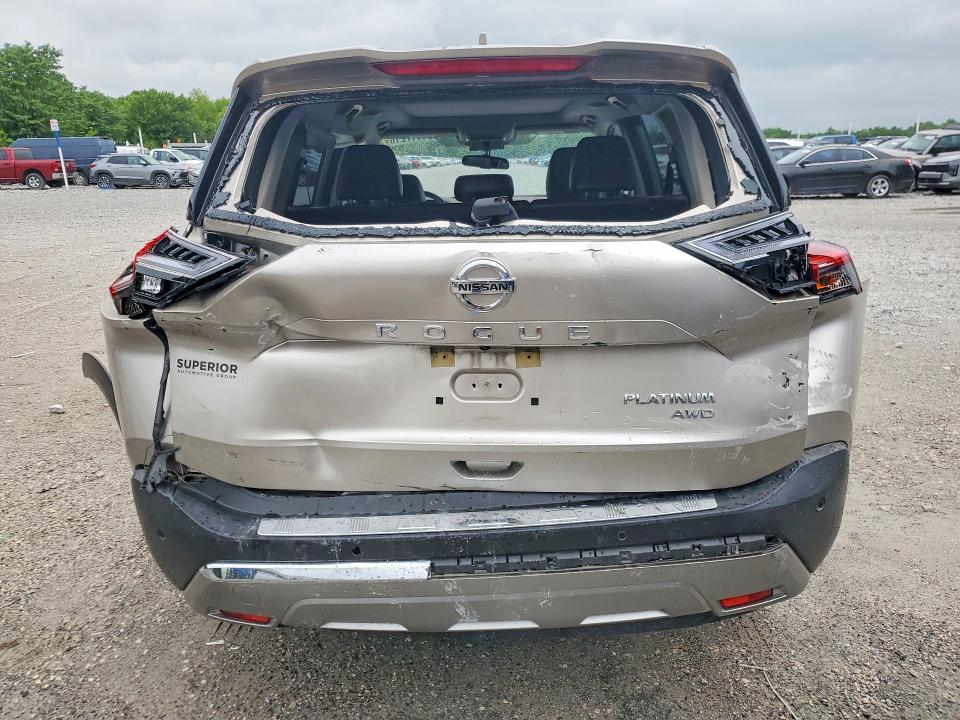 2021 Nissan VIN JN8AT3DD8MW316005 COPART salvage auction — FRONT END, ID - SALVAGE CERTIFICATE OF TITLE, sold $4,650 on 2026-07-22 (photo 6)