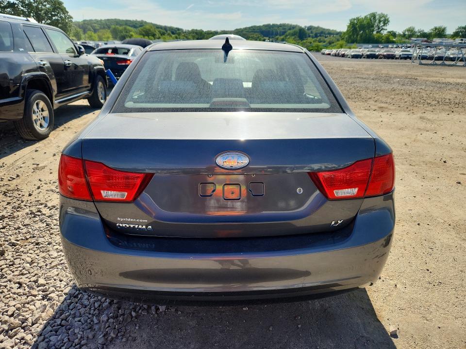 2009 Kia Optima VIN KNAGE228095339305 COPART salvage auction — FRONT END, Wi - Junked Vehicle Bill Of Sale, sold $450 on 2026-07-07 (photo 6)