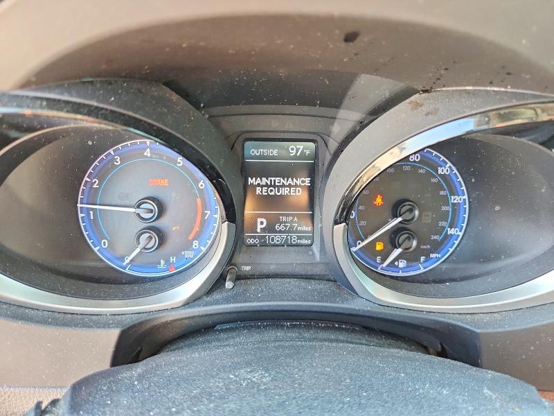 2014 Toyota VIN 5YFBURHE6EP019067 COPART salvage auction — UNDERCARRIAGE, TX - SALVAGE VEHICLE TITLE, sold $4,600 on 2026-07-02 (photo 9)