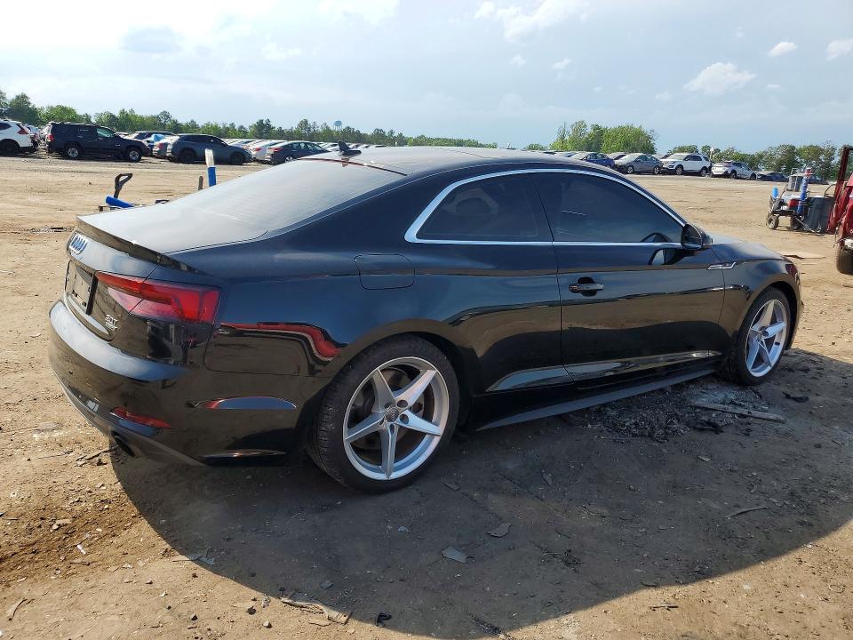 2018 Audi A5 VIN WAUTNAF58JA134142 COPART salvage auction — SIDE, Va - Cert Of Title - Salvage, sold $5,400 on 2026-07-15 (photo 3)