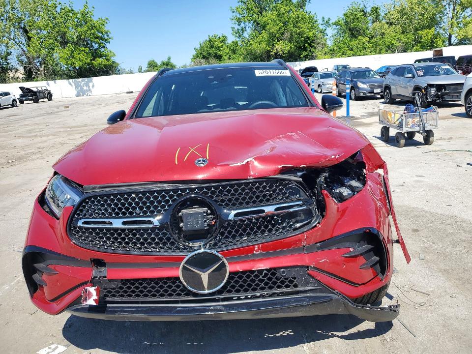2025 Mercedes-benz Glc VIN W1NKM5GB2SF398886 COPART salvage auction — FRONT END, Ar - Cert Of Title-Salvage, sold $26,000 on 2026-07-31 (photo 5)