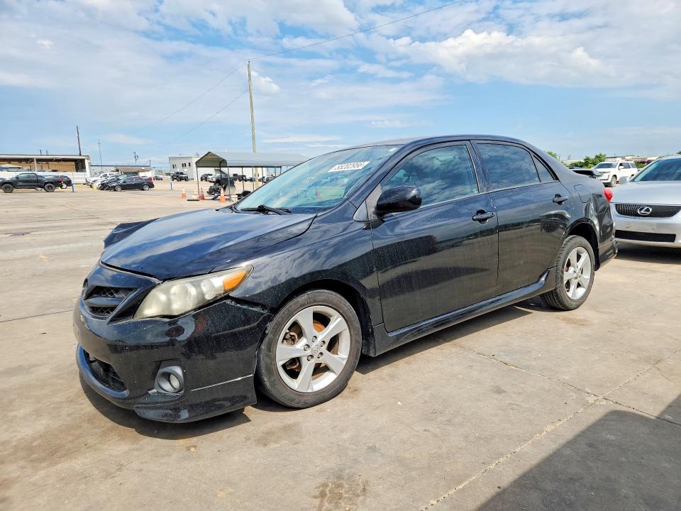 2011 Toyota Corolla VIN 2T1BU4EE0BC666261 COPART salvage auction — FRONT END, Tx - Certificate Of Title, sold $1,050 on 2026-07-09 (photo 1)