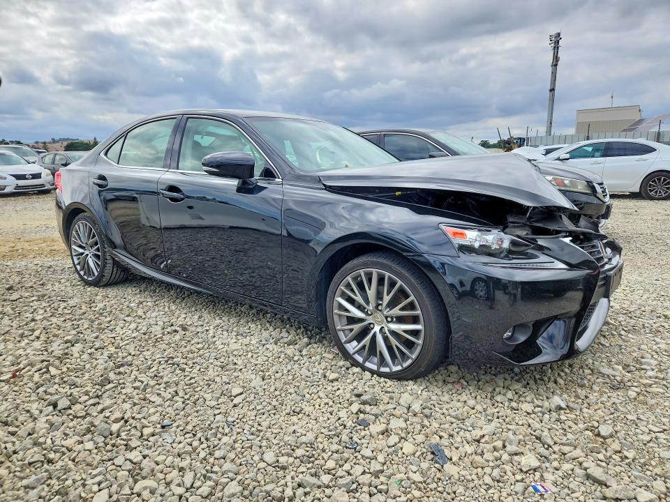 2015 Lexus Is VIN JTHCF1D22F5017678 COPART salvage auction — FRONT END, Ca - Salvage Certificate, sold $1,950 on 2026-07-02 (photo 4)