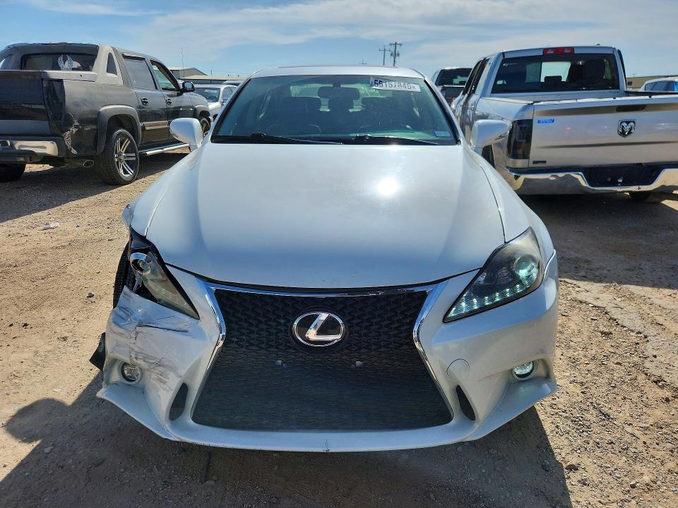 2009 Lexus Is VIN JTHBK262695106183 COPART salvage auction — FRONT END, Tx - Salvage Vehicle Title, sold $3,550 on 2026-07-02 (photo 5)