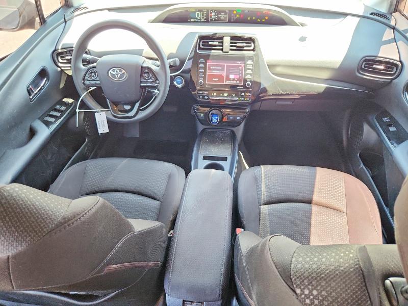 2021 Toyota Prius VIN JTDKAMFU6M3148231 COPART salvage auction — FRONT END, Ca - Salvage Certificate, sold $6,600 on 2026-07-18 (photo 8)