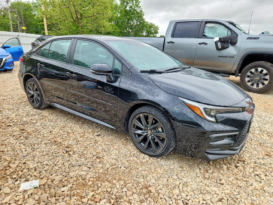2023 Toyota Corolla VIN 5YFS4MCE9PP163094 COPART salvage auction — HAIL, Mo - Salvage Certificate Of Title, sold $900 on 2026-07-28 (photo 4)