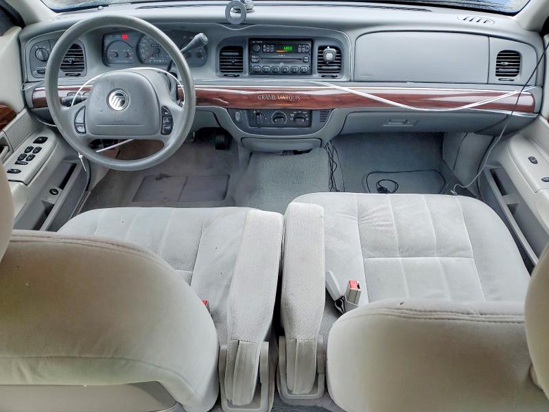 2004 Mercury Grand marquis VIN 2MEFM74W04X618396 COPART salvage auction — REAR END, MD - CERT OF SALVAGE > 75% DAMAGE, sold $200 on 2026-07-28 (photo 8)