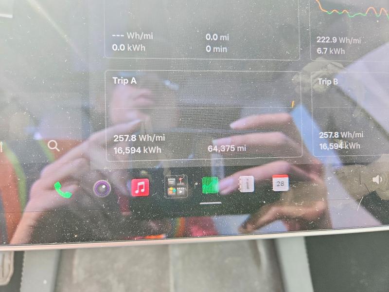 2021 Tesla Model 3 VIN 5YJ3E1EA3MF920492 COPART salvage auction — SIDE, Nj - Cert Of Title-Salvage, sold $8,400 on 2026-07-20 (photo 9)