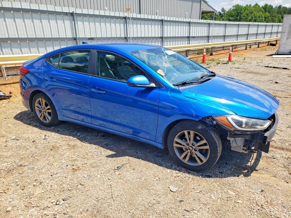 2017 Hyundai Elantra VIN KMHD84LF6HU401862 COPART salvage auction — FRONT END, Va - Cert Of Title - Salvage, sold $2,150 on 2026-07-10 (photo 4)
