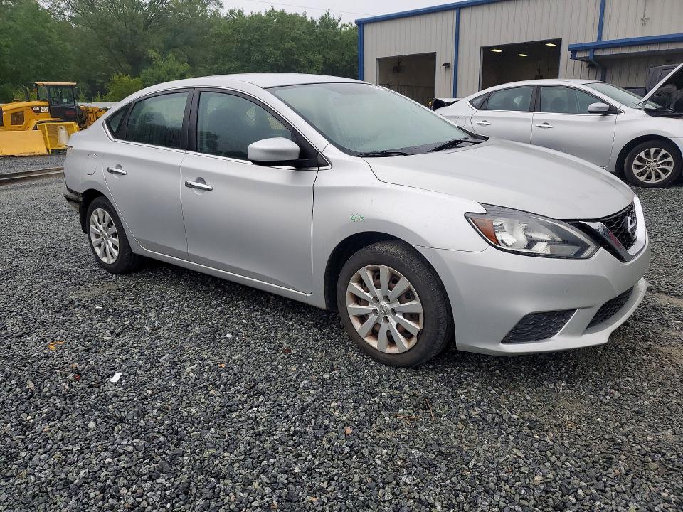 2017 Nissan Sentra VIN 3N1AB7AP8HL686602 COPART salvage auction — REAR END, Nc - Salvage Certificate Of Title, sold $1,600 on 2026-07-02 (photo 4)