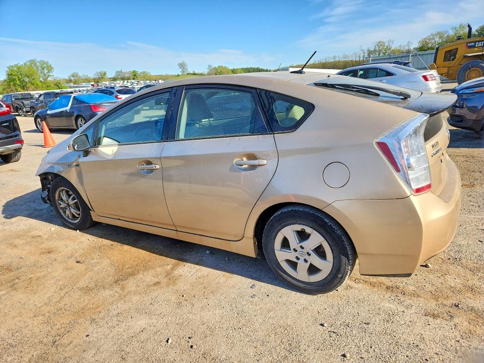 2010 Toyota Prius VIN JTDKN3DU5A1009233 COPART salvage auction — FRONT END, Wi - Junked Vehicle Bill Of Sale, sold $525 on 2026-07-07 (photo 2)