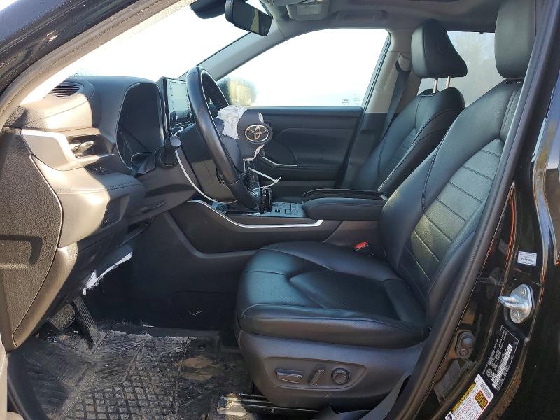 2020 Toyota Highlander VIN 5TDGZRBH4LS513653 COPART salvage auction — FRONT END, On - Permit Salvage, sold $2,850 on 2026-07-09 (photo 7)