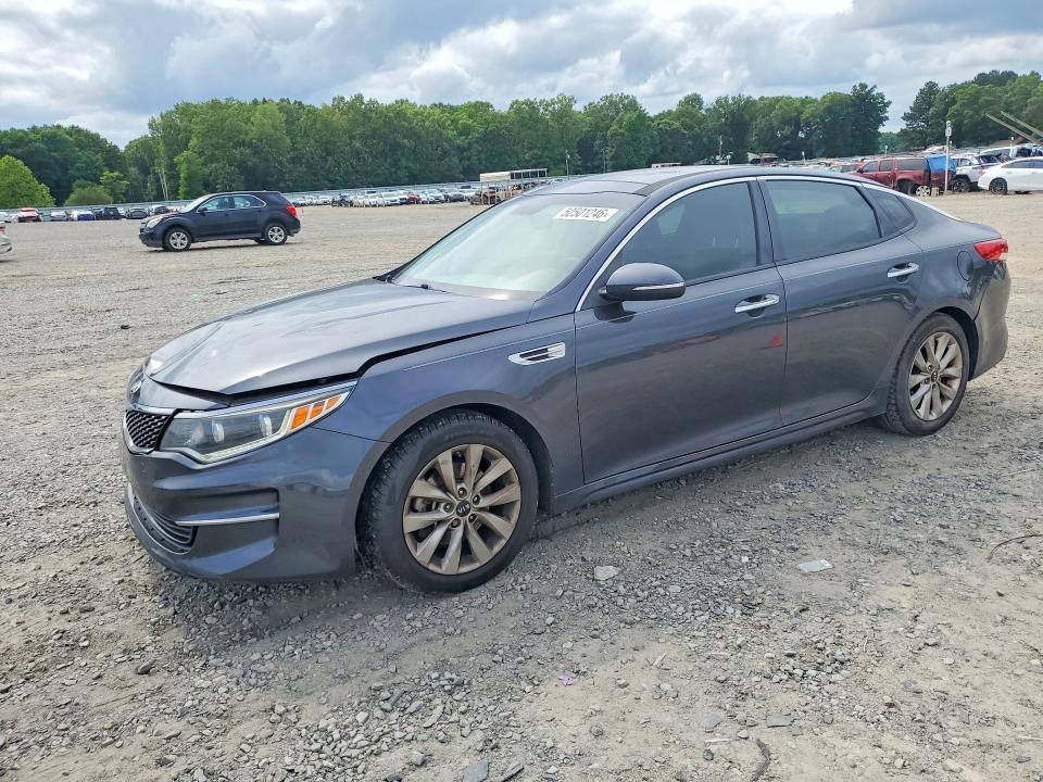 2017 Kia Optima VIN 5XXGU4L31HG129780 COPART salvage auction — FRONT END, Ar - Cert Of Title-Salvage, sold $2,850 on 2026-07-06 (photo 1)