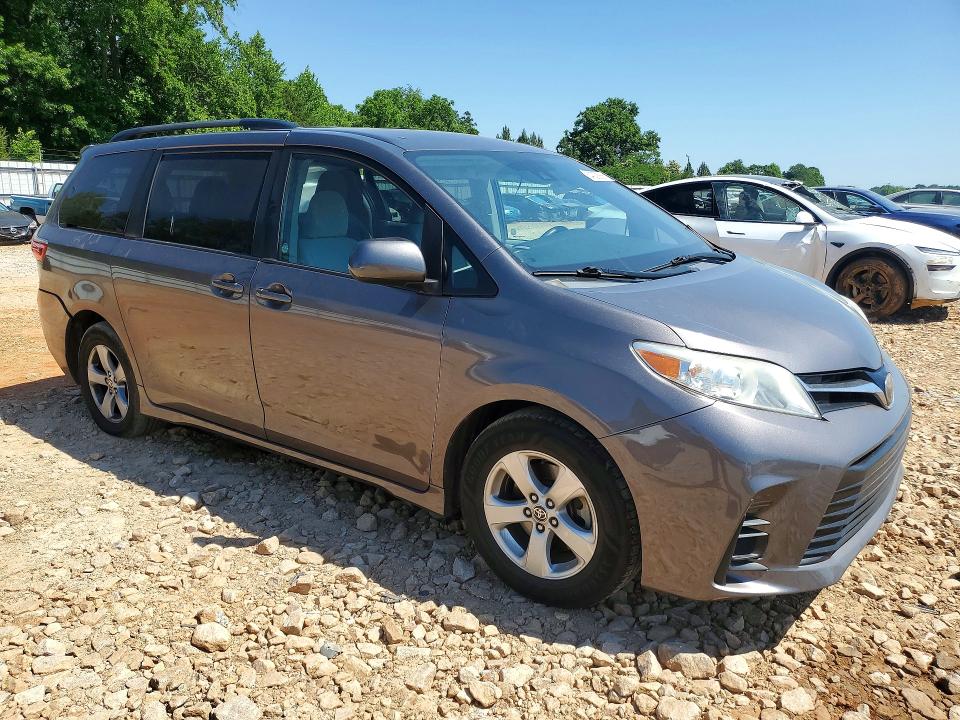 2020 Toyota VIN 5TDKZ3DC5LS057297 COPART salvage auction — SIDE, Nc - Salvage Certificate Of Title, sold $3,400 on 2026-07-20 (photo 4)