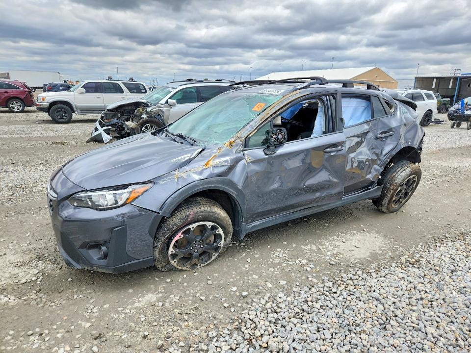 2021 Subaru Crosstrek VIN JF2GTAEC3MH371208 COPART salvage auction — ALL OVER, Fl - Certificate Of Destruction, sold $475 on 2026-07-28 (photo 1)