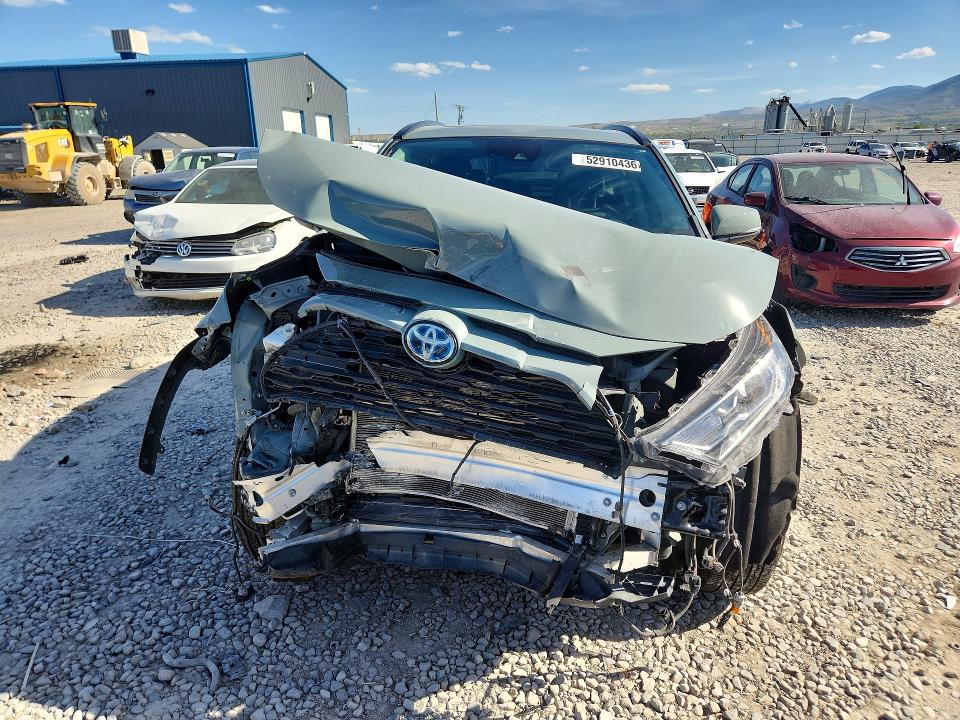 2021 Toyota Rav 4 VIN 2T3RWRFV7MW114298 COPART salvage auction — FRONT END, Ut - Salvage Certificate, sold $9,800 on 2026-07-31 (photo 5)
