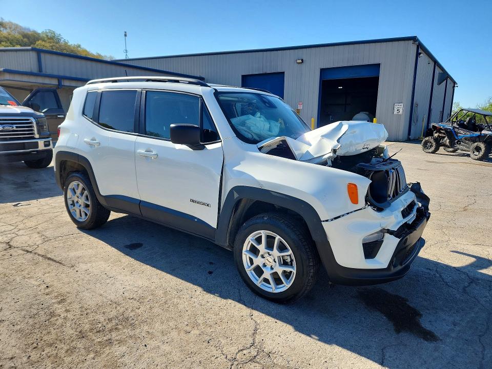 2023 Jeep Renegade VIN ZACNJDB11PPP41713 COPART salvage auction — FRONT END, Pa - Certificate Of Salvage, sold $90 on 2026-07-23 (photo 4)