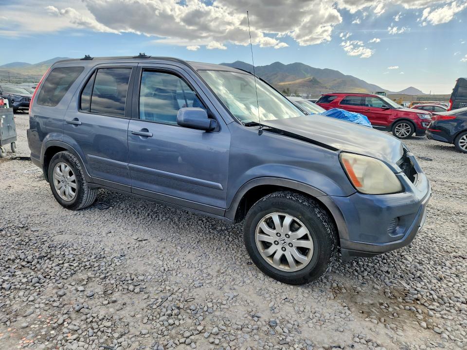 2006 Honda Cr-v VIN JHLRD78916C056143 COPART salvage auction — FRONT END, Ut - Salvage Certificate, sold $1,350 on 2026-07-28 (photo 4)