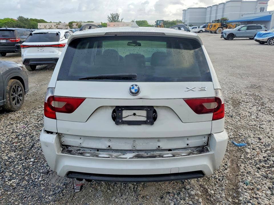 2006 BMW X3 VIN WBXPA93426WD28286 COPART salvage auction — SIDE, FL - CERT OF TITLE SLVG REBUILDABLE, sold $325 on 2026-07-13 (photo 6)