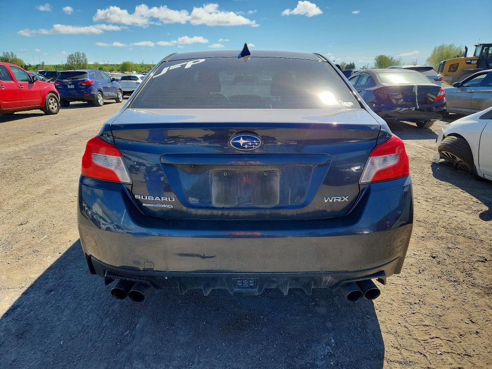 2016 Subaru Wrx VIN JF1VA1A63G9800136 COPART salvage auction — MECHANICAL, On - Permit No Brand - Unfit, sold $1,300 on 2026-07-07 (photo 6)