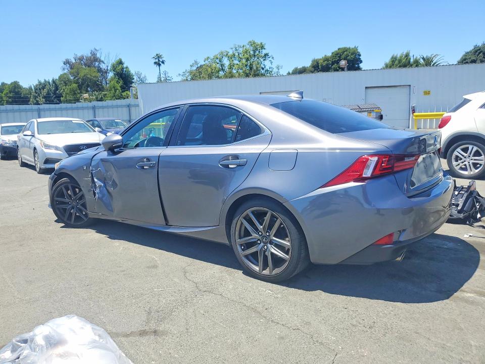 2014 Lexus Is 350 VIN JTHBE1D23E5006721 COPART salvage auction — FRONT END, Ca - Salvage Certificate, sold $3,200 on 2026-07-06 (photo 2)