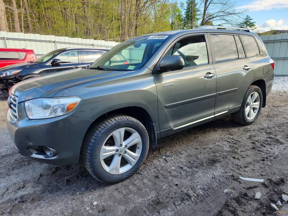 2010 Toyota Highlander VIN JTEDK3EH0A2154589 COPART salvage auction — SIDE, Vt - Cert Of Title-Salvage Vehicle, sold $4,050 on 2026-07-06 (photo 1)