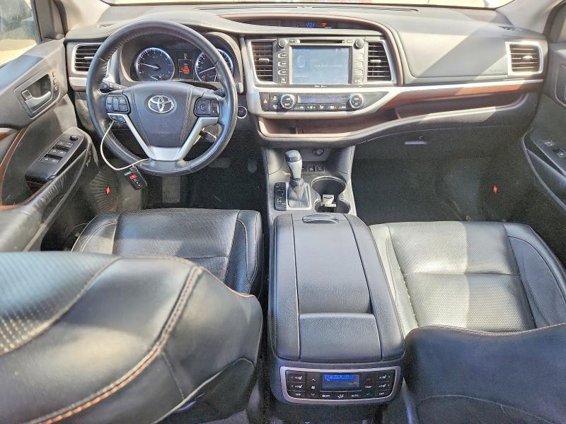2015 Toyota VIN 5TDDKRFH1FS079827 COPART salvage auction — FRONT END, Ab - Bos - Salvage, sold $5,200 on 2026-07-23 (photo 8)
