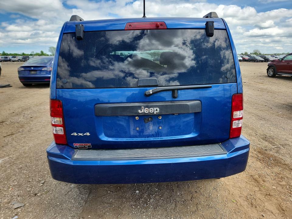 2010 Jeep Liberty (north america) VIN 1J4PN2GK0AW128444 COPART salvage auction — FRONT END, IL - SALVAGE CERTIFICATE, sold $350 on 2026-07-09 (photo 6)