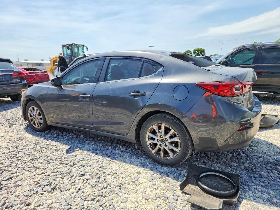 2016 Mazda VIN JM1BM1U71G1303450 COPART salvage auction — HAIL, Mo - Salvage Certificate Of Title, sold $1,400 on 2026-07-27 (photo 2)