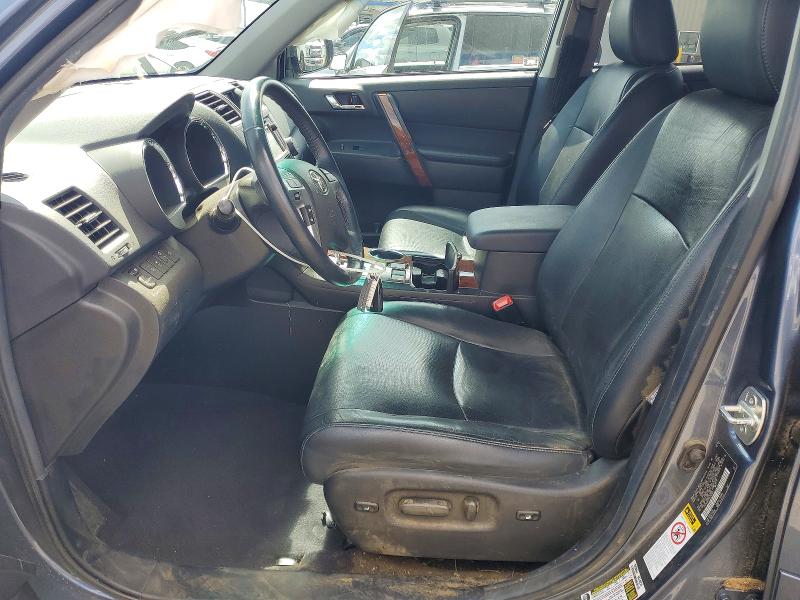 2013 Toyota Highlander VIN 5TDYK3EH7DS140904 COPART salvage auction — FRONT END, Ca - Salvage Certificate, sold $3,350 on 2026-07-09 (photo 7)