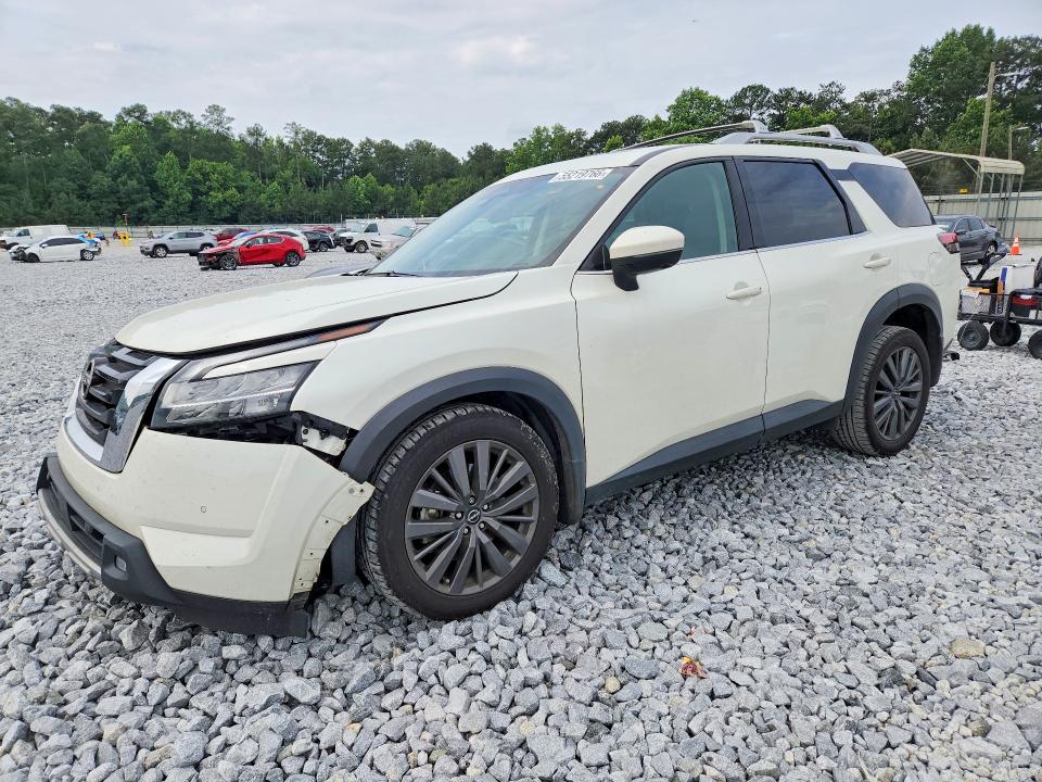 2022 Nissan Pathfinder VIN 5N1DR3CB6NC261298 COPART salvage auction — SIDE, GA - CERT OF TITLE-SALVAGE, sold $8,800 on 2026-07-09 (photo 1)